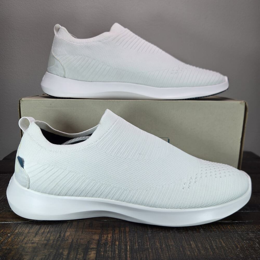 NEW Vessi Everyday Move Slip On Mens Size 14 Waterproof Shoe Sneaker Polar White